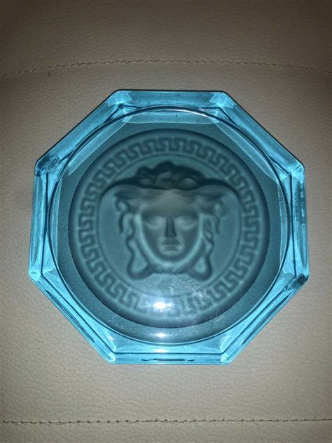 versace coaster set|versace ashtray.